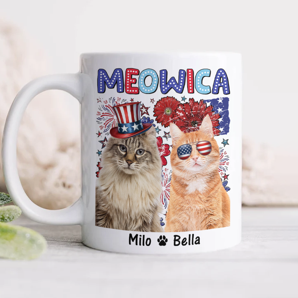 Custom Photo Meowica - Personalized Mug LM32 893757