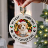 Personalized Pet Photo My First Christmas in My Forever Home Ceramic Ornament HO82 903974
