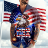 Personalized Name America 250 Eagle Patriotic Hawaii Shirt HA75 921008