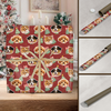 Custom Pet Photo Christmas Tree Wrapping Paper For Pet Lovers LM32 670573