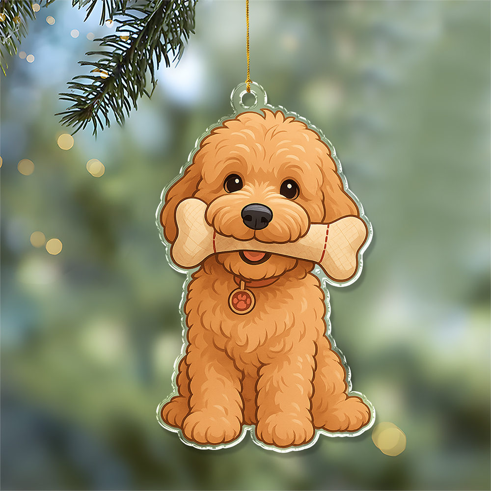 Custom Dog Cat Cartoon Photo Decor Acrylic Ornament LM32 893807