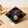 American Grown With Mexican Roots Graduation Cap Topper Decoration TH10 169221