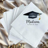 Personalized Graduation Napkins - Class of 2026 Grad Cap Party Beverage Cocktail Napkins LM32 899755
