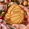 Personalized Name Sports Christmas Custom Shaped Cookie Stamp HA75 919650