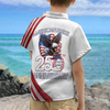 Personalized America Pride 250 Years Anniversary 1776–2026 Eagle Kid Hawaii Shirt TH10 169405