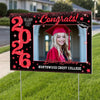 Custom Photo Class of 2026 Graduation Yard Sign CH07 910744