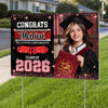Custom Photo Congrats Class of 2026 Graduation Yard Sign CH07 910734