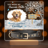You Are My Favorite Hello An My Hardest Goodbye - Custom Pet Photo Memorial Acrylic Collar Frame CH07 896078