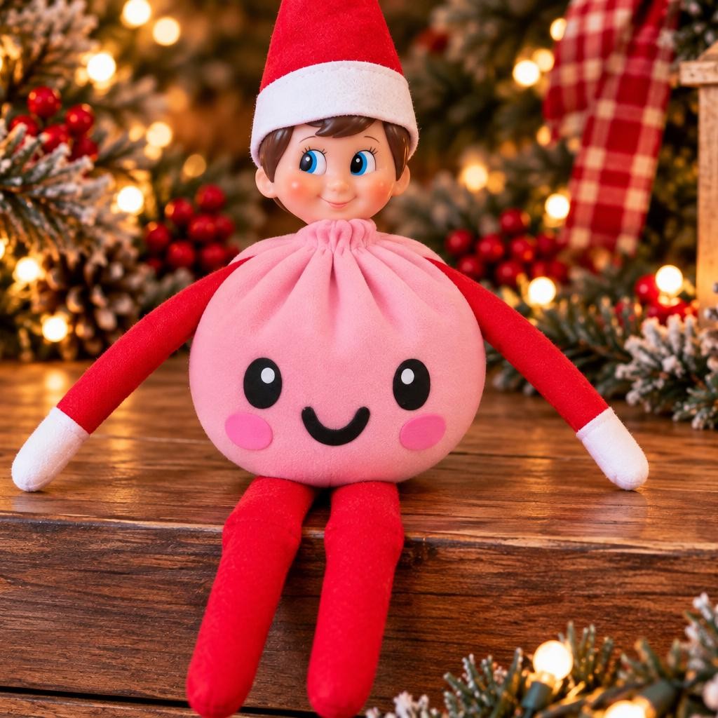 3D Printed Elf Dumpling & Butter Props, Christmas Elf Accessories LM32 670431