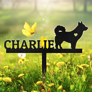 Custom Name And Dog Clipart For Memorial Garden Stake Personalized Gift TH10 891583