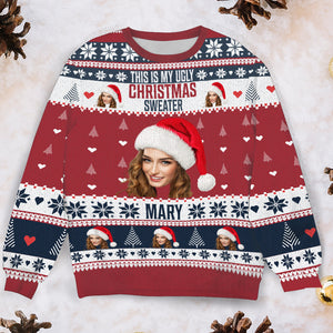 Custom Face Photo This Is My Ugly Christmas Sweater TH10 891587