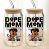 Custom Photo Dope Black Mom Glass Can Mother's Day Gift CH07 895488