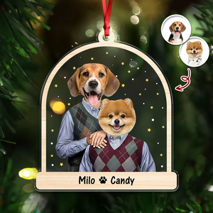 Custom Funny Step Brothers Acrylic Ornament Christmas Gift For Pet Lovers HA75 898272
