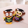 Personalized Graduation Gift Cute Owl Squint Eye Bear Plus LM32 893173