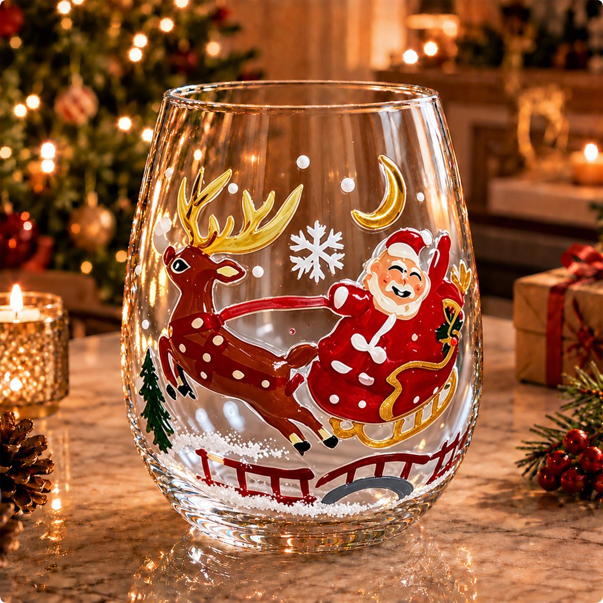 Magical Christmas Glass Cup Gift Collection TH10 171183