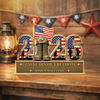 Personalized 250 Years Of Freedom 1776–2026 American Veteran Guardian Angel Acrylic Block Plaque - Veteran Gift, Patriotic Military Memorial Decor HO82 901894
