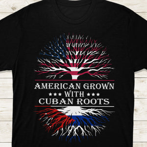 Grows With Roots Latin America Flag Dark Shirt TH10 892007