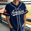 Custom Name US 250 Years of Freedom 1776-2026 America Flag Baseball Jersey TH10 170167