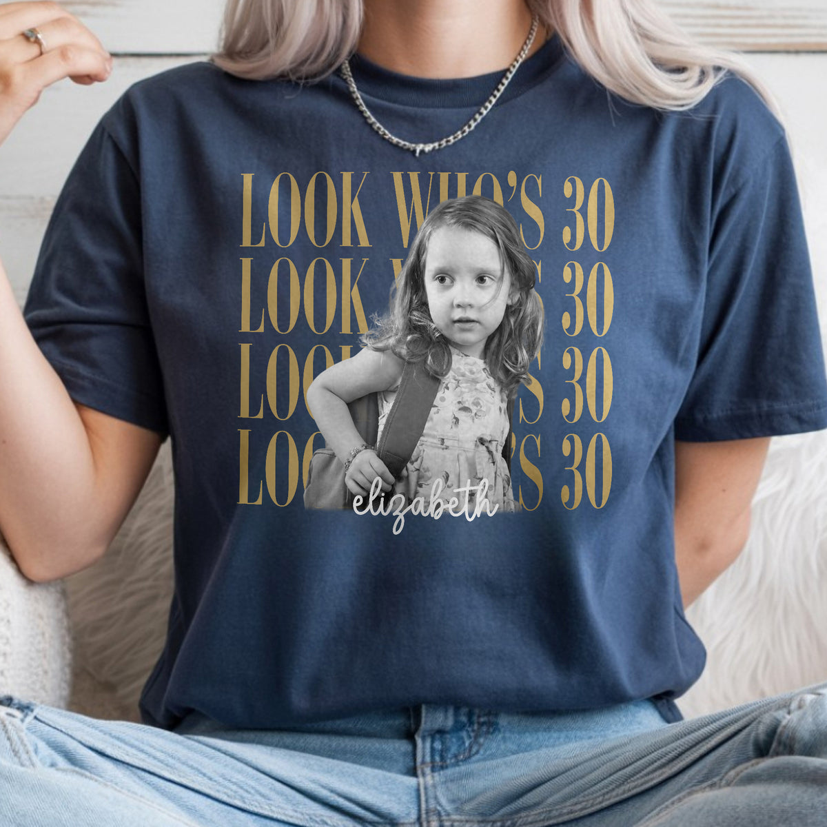 Custom Vintage Photo Personalized Birthday Comfort Shirt HA75 921980