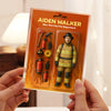 Custom Photo 3D Effect Firefighter Action Figure Acrylic Block Plaque, Unique Keepsake HO82 893918