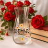 Custom Name We Love You Mom Flower Glass Vase CH07 910906
