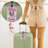 Custom Photo Best Traveled With Friends Personalized Luggage Tag Holiday Vacation Gift, Gift For Best Friends, BFF HA75 892666