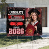 Custom Photo Congrats Class of 2026 Graduation Yard Sign CH07 910734