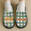 Personalized Custom Name The Cookie Crew Christmas Slippers TH10 171223
