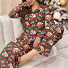 Custom Dog Face Cute Best  Dog Dad Ever Christmas Pajamas LM32 895749
