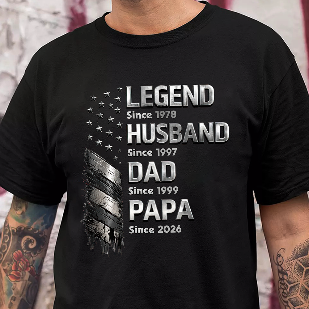 Personalized America Since 1776 Legend Husband Dad Since Comfort Shirt TH10 169521