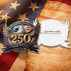 Eagles Flag USA 250th Anniversary Patriotic Acrylic Pin LM32 899529