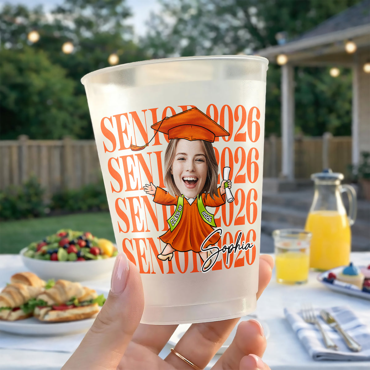 Custom Senior 2026 Photo Graduation Cups Graduation Gift HA75 921212