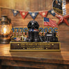 Personalized Police Office 250 Years Of Freedom 1776–2026 Acrylic Block Plaque - Police Gift, Patriotic Memorial Decor HO82 901888