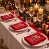 Personalized Gingerbread Letter Family Reusable Napkin HO82 903720