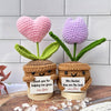 Personalized Gift For Teacher Thank You For Helping Me Grow Crochet Plant LM32 893797