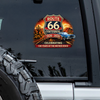 Custom Car Photo Route 66 Centennial 1926 - 2026 Car Window Decal Sticker TH10 898655