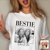 Custom Photo and Name Bestie Vintage Comfort Shirt For Best Friend LM32 895509