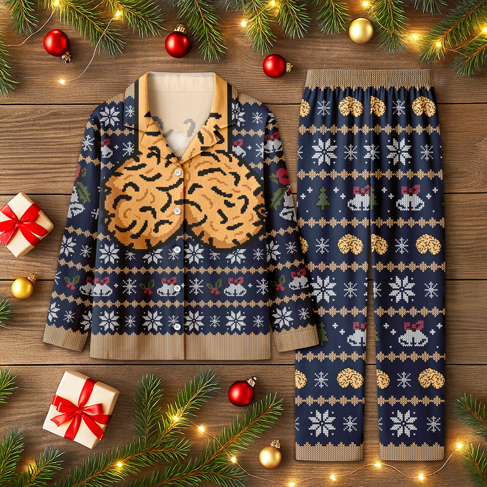Personalized Funny Cock Christmas Pajamas Gift for Him Her TH10 171153