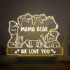 Mama Bear We Love You Personalized LED Night Light Gift For Mom Grandma CH07 895310