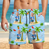Custom Face All Over Print Beach Short Personalized Retirement Gift for Dad LM32 893499