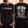 America 250 Years Of Freedom Back & Front Dark Shirt TH10 169339