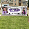 Custom Photo Class of 2026 Then And Now Personalized Banner Graduation Party Gift HA75 920622