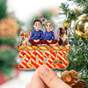 Personalized Candy Family Together Christmas Acrylic Ornament HA75 897978