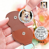 Custom Photo You Left Paw Prints On Our Hearts Memorial Pocket Hug TH10 169047