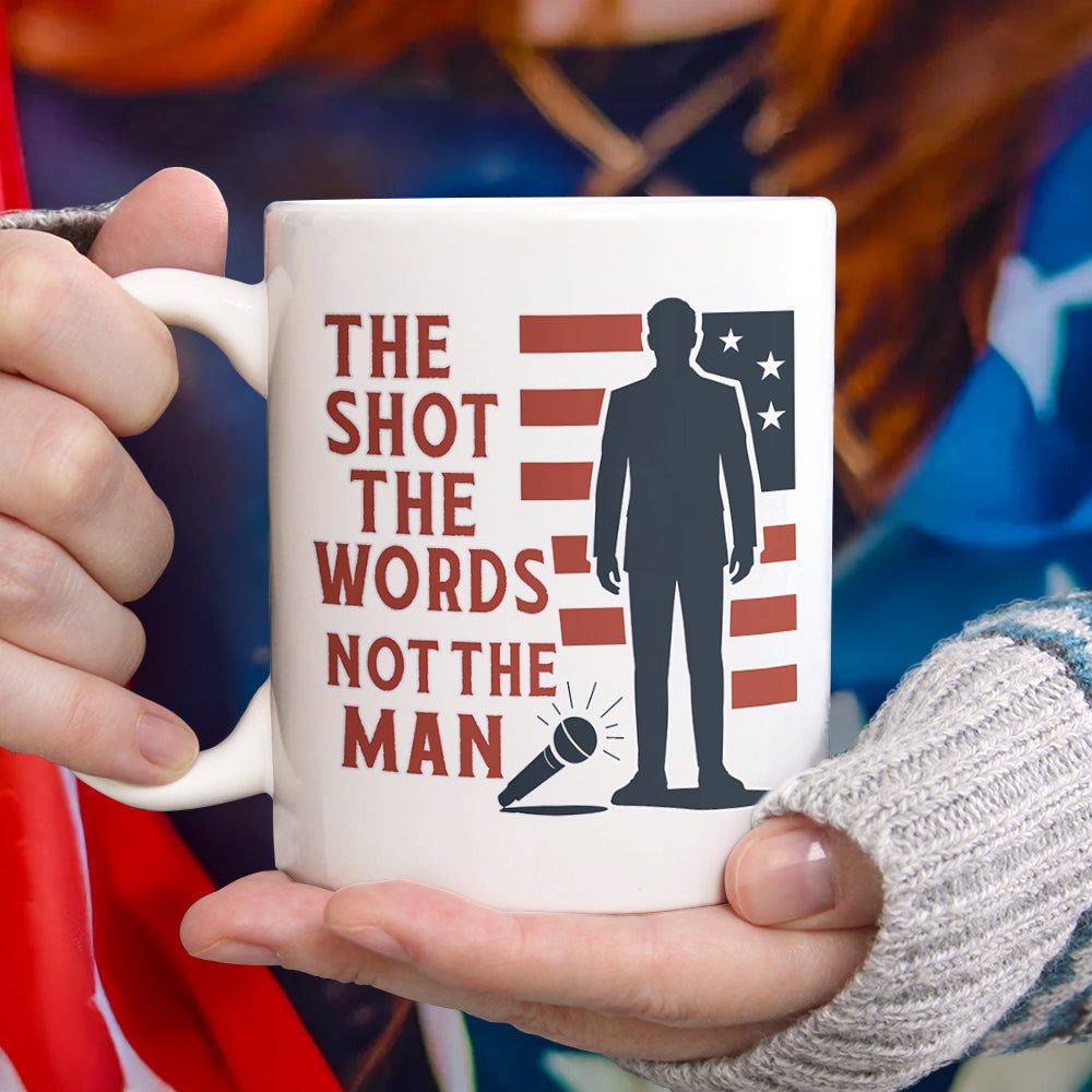 Pray For Charlie Kirk Liberty And Human Rights White Mug HO82 65752