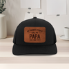 Custom Name My Favorite People Call Me Daddy Leather Patch Hat HO82 902302