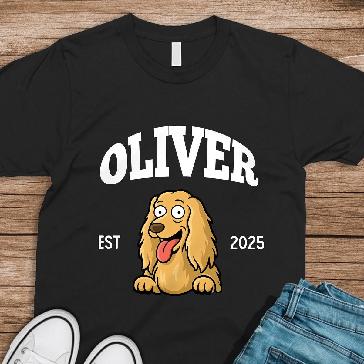 I Love My Dog Personalized Shirt HA75 892494