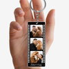 Custom Couple Photo Strip Acrylic Keychain - Personalized Valentine's Day Gift LM32 897429
