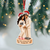Custom Couple Pregnancy Ultrasound Acrylic Ornament Baby Announcement Christmas Keepsake CH07 180698
