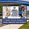 Custom Photo Let's Make Memories All Grown Up Class Of 2025 Graduation Yard Sign HO82 893466